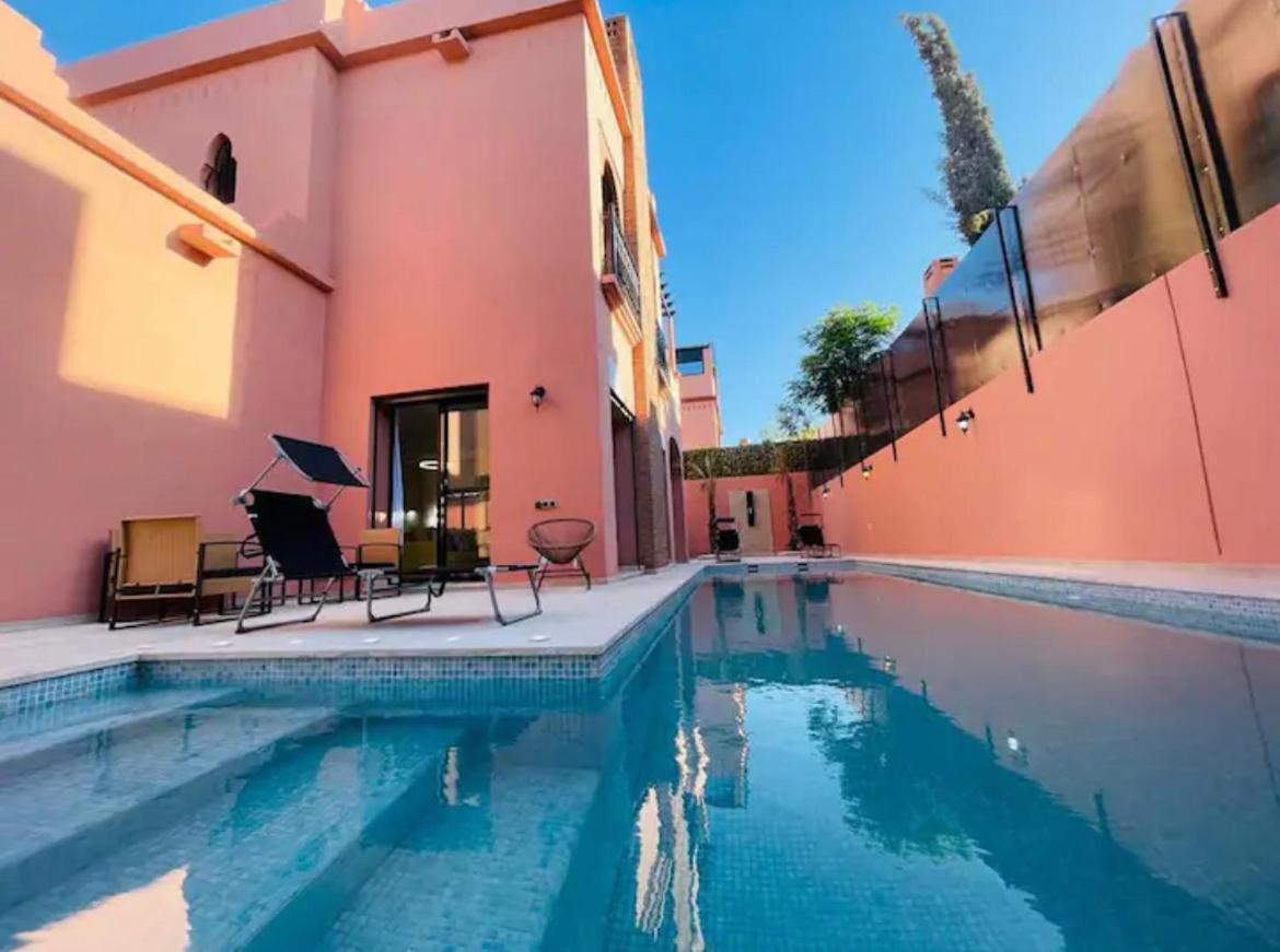 The Villa Avec Piscine Chauffee 4 Chambres Маракеш Екстериор снимка